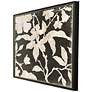 2_Vintage Textile 1 26"W x 26"H Transitional Framed Art more views