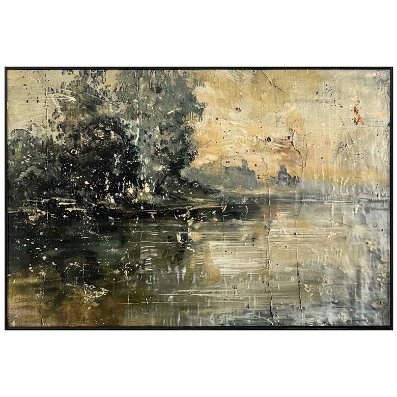 Image 1 Vintage Trees 36"W x 24"H Framed Wall Art