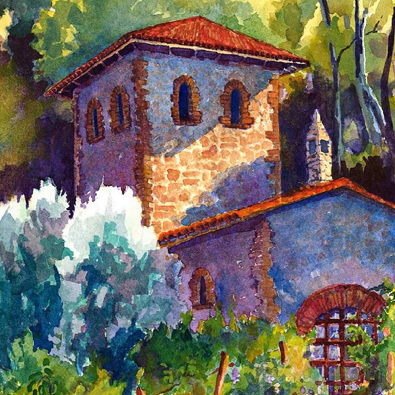 Image 2 Vintner's Cottage 40"H All-Weather Indoor-Outdoor Wall Art more views