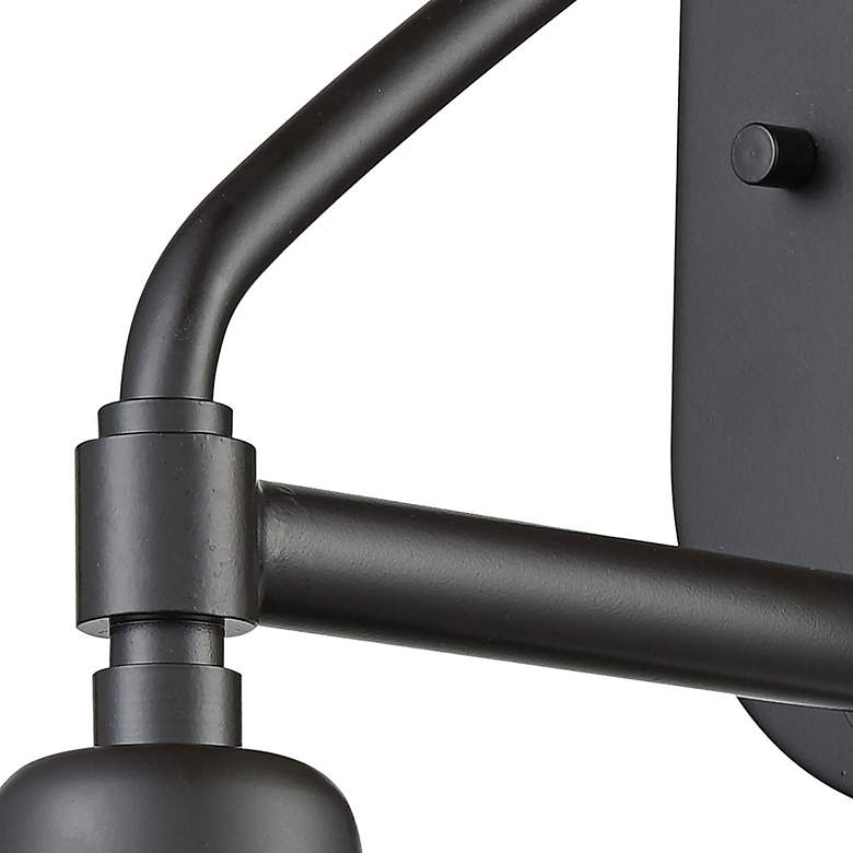 Image 4 Vinton Station 15" High Oil-Rubbed Bronze Outdoor Wall Light more views