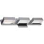 Thumbnail2 of Viola 20" Wide Polished Chrome 3-Light LED Bath Light