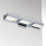 Thumbnail1 of Viola 20" Wide Polished Chrome 3-Light LED Bath Light