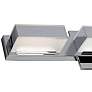Thumbnail3 of Viola 20" Wide Polished Chrome 3-Light LED Bath Light more views