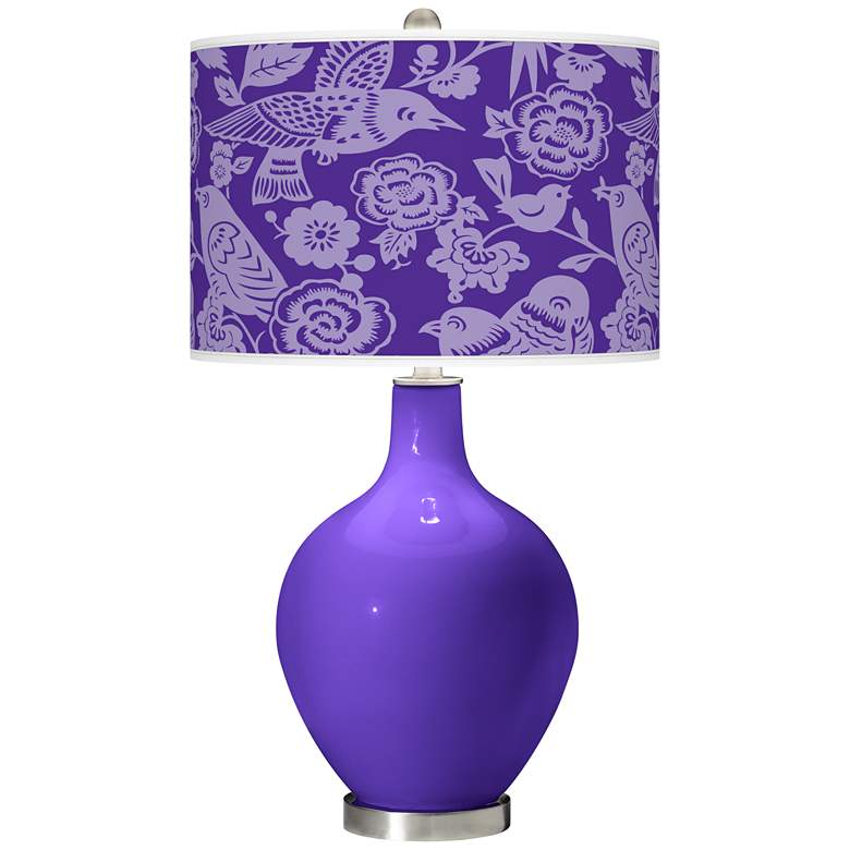 Image 1 Violet Aviary Ovo Table Lamp