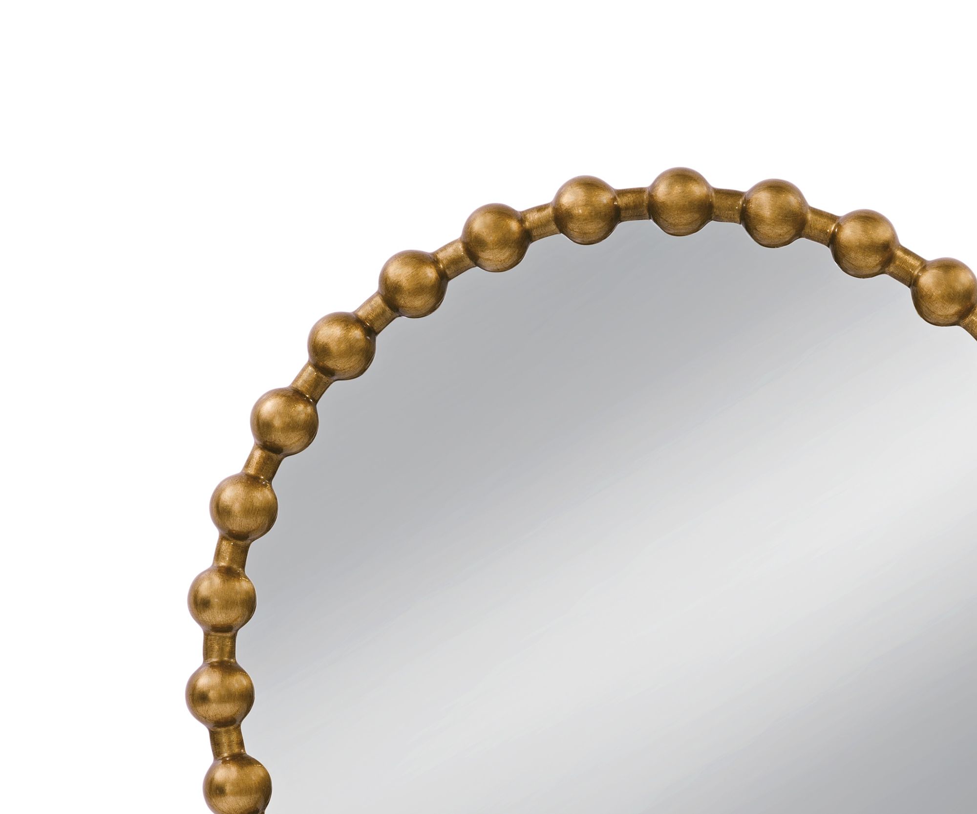 Image 5 Violette 36" x 36" Gold Leaf Wall Mirror more views