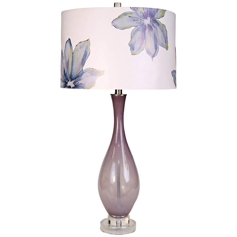 Image 1 Violette Light Purple Table Lamp