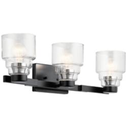 Vionnet 24"  Vanity Light  in Black
