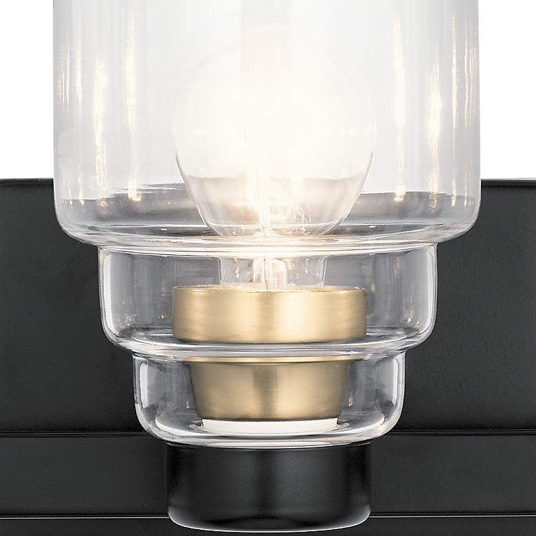 Image 2 Vionnet 24" Vanity Light in Black more views