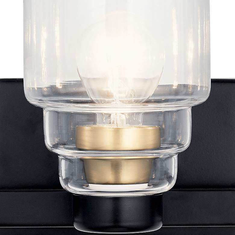 Image 4 Vionnet 24" Vanity Light in Black more views