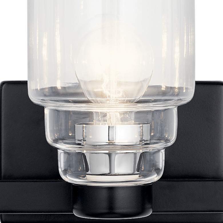 Image 5 Vionnet 24" Vanity Light in Black more views