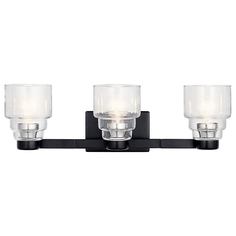 Image 7 Vionnet 24" Vanity Light in Black more views