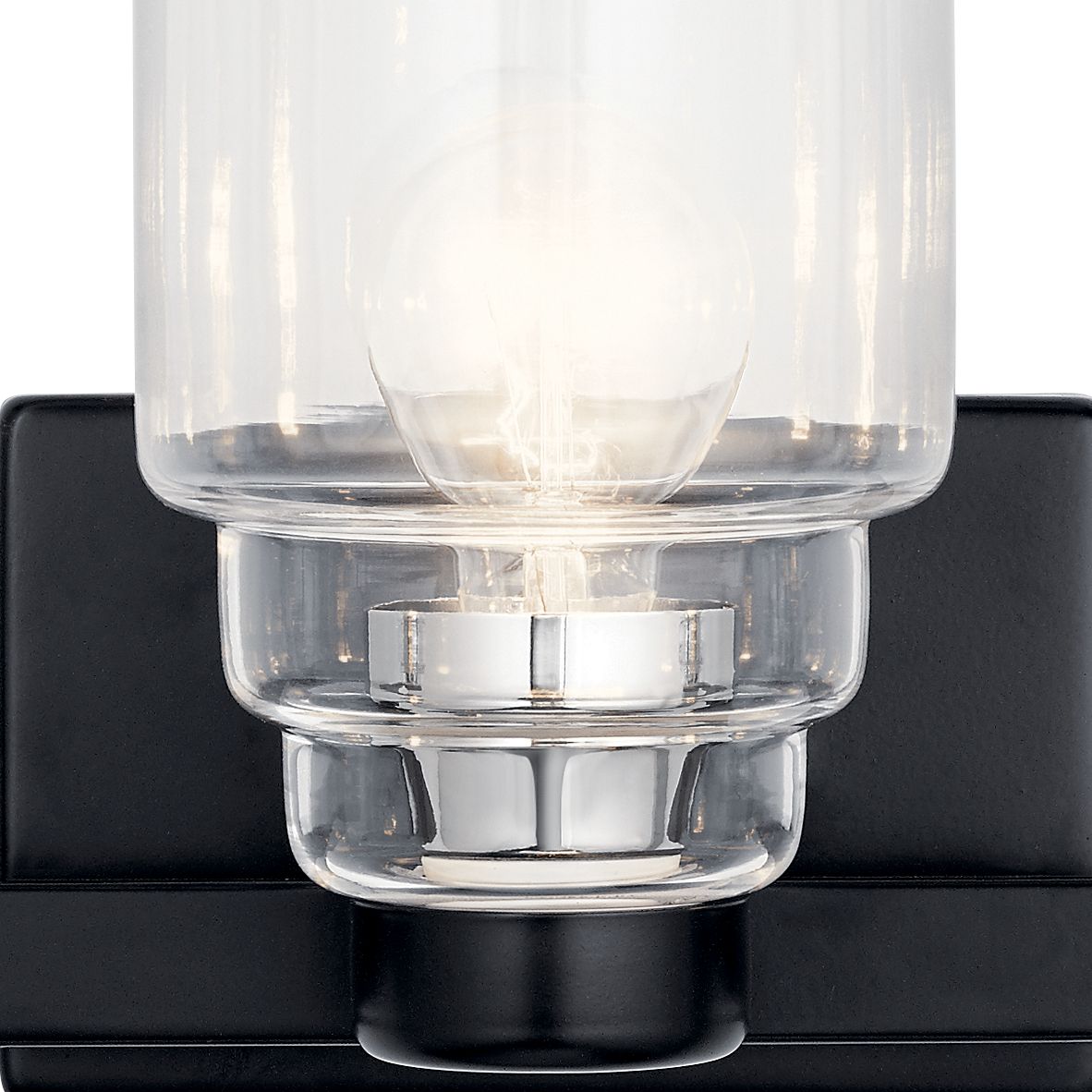 Image 5 Vionnet 24" Vanity Light in Black more views