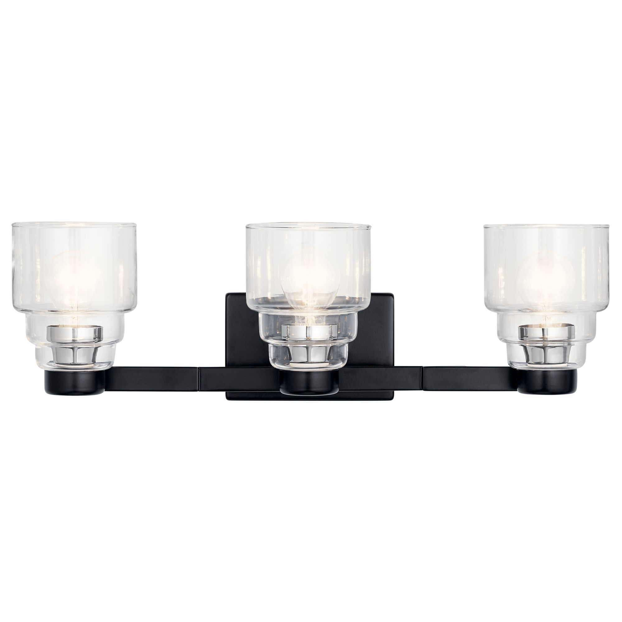 Image 7 Vionnet 24" Vanity Light in Black more views