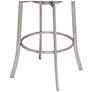 3_Viper 26" White Faux Leather Swivel Counter Stool more views