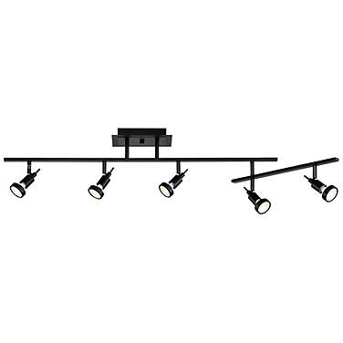 Viper 5-Light Black Adjustable LED Track Fixture