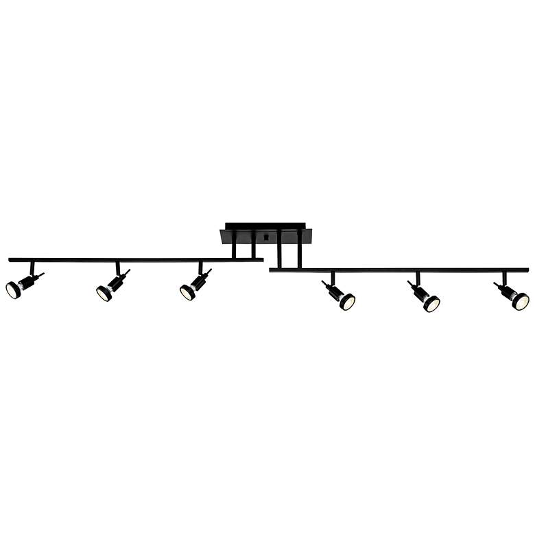 Image 1 Viper 6-Light Black Adjustable LED Track Fixture