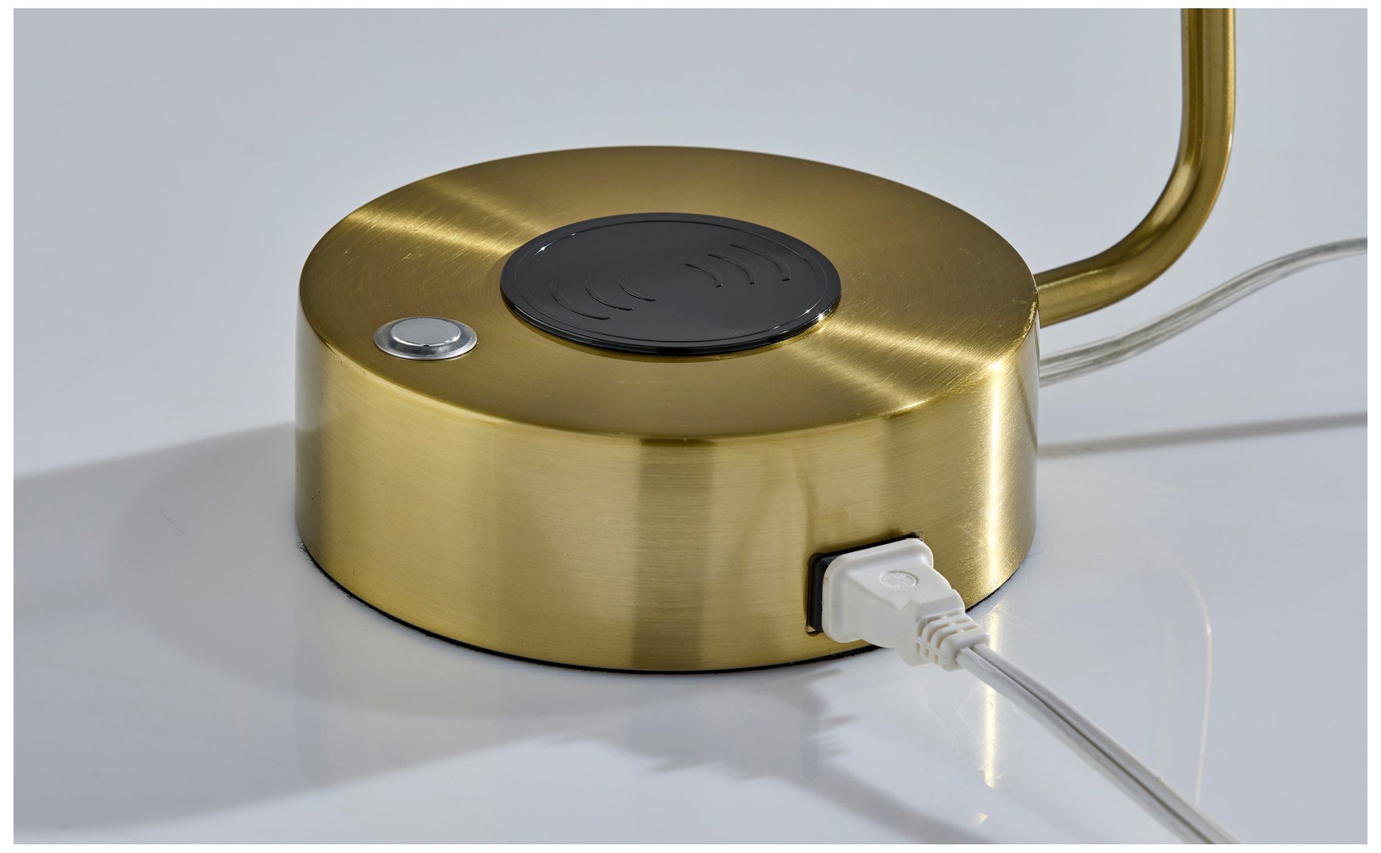 Viper Supercharger LED Desk Lamp- Antique Brass