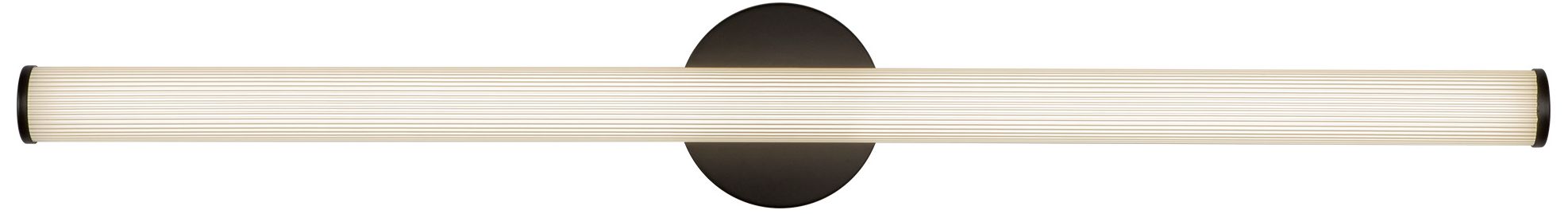 Vire 36-in Black dimmable LED Wall/Vanity Light