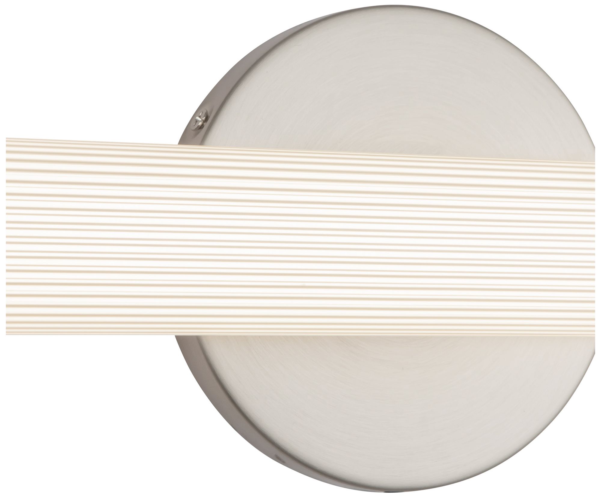 Image 4 Vire 36-in Brushed Nickel dimmable LED Wall/Vanity Light more views