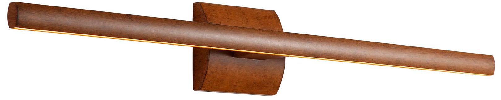 Vireo 28" LED Bath Bar in Walnut