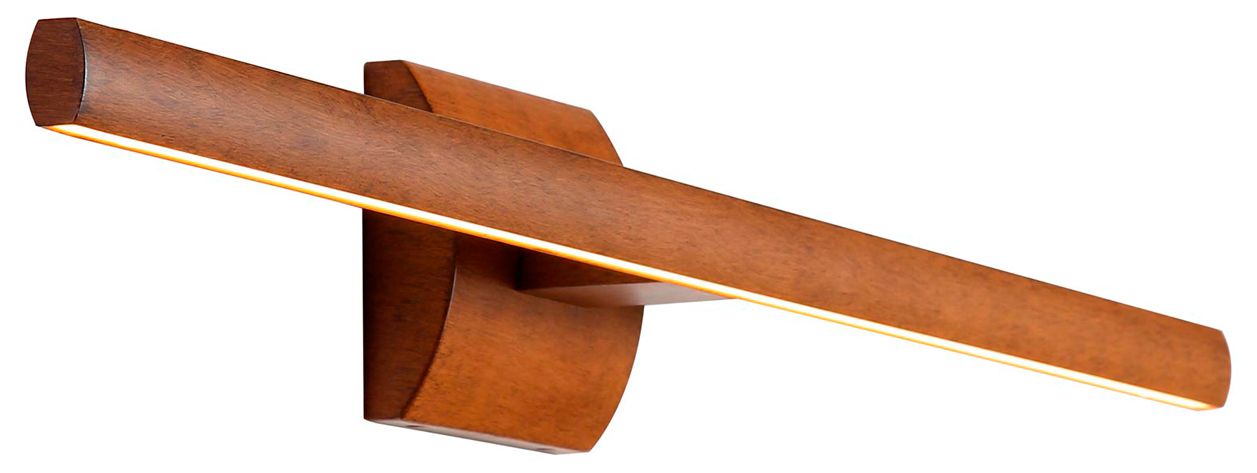 Image 2 Vireo 28" LED Bath Bar in Walnut more views