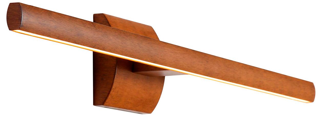 Image 6 Vireo 28" LED Bath Bar in Walnut more views