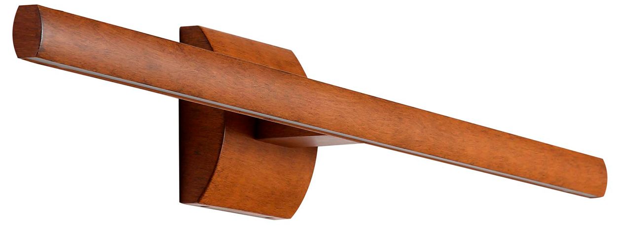 Image 7 Vireo 28" LED Bath Bar in Walnut more views