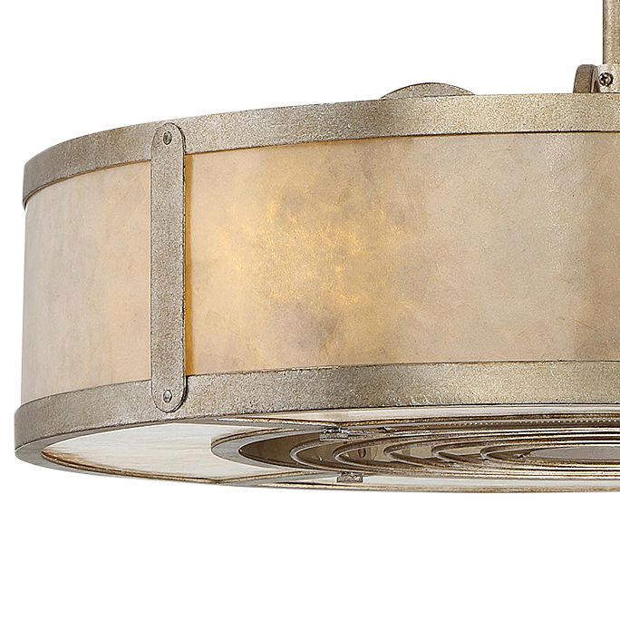 Image 4 Vireo 6-Light Fan D'Lier in Silver Dust (Fandelier) more views