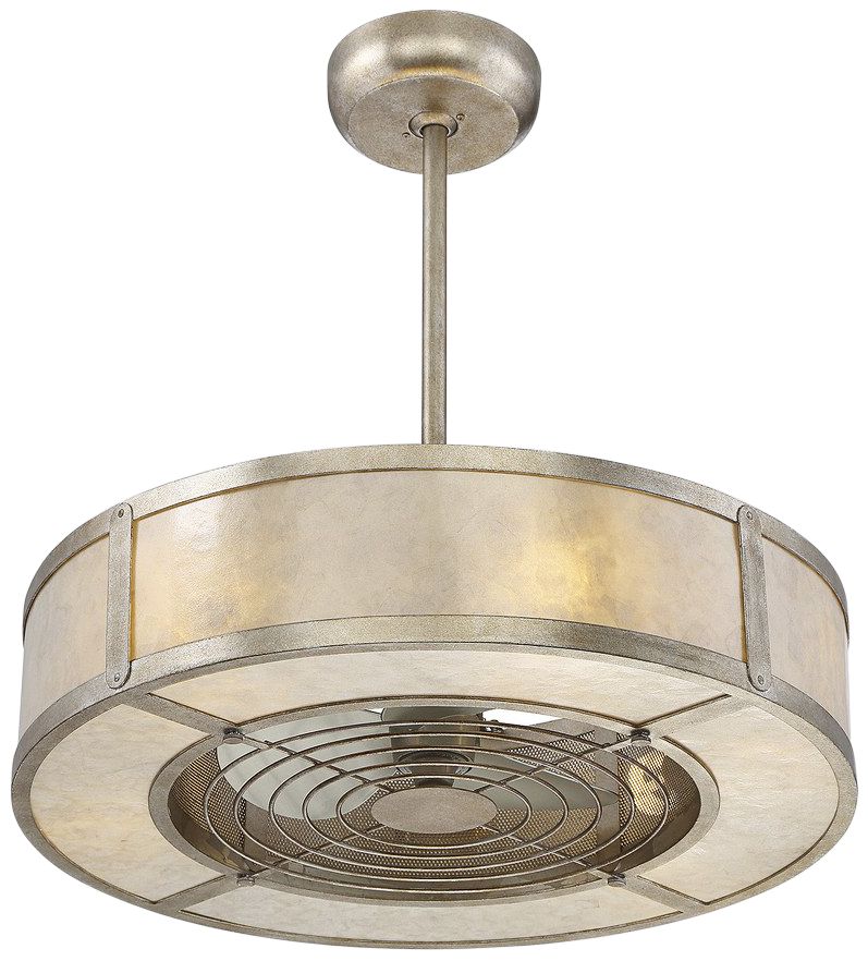 Image 6 Vireo 6-Light Fan D'Lier in Silver Dust (Fandelier) more views