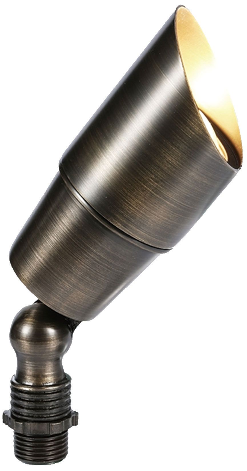 Image 4 Virex Bronze Brass Landscape Spotlight with Ground Stake more views