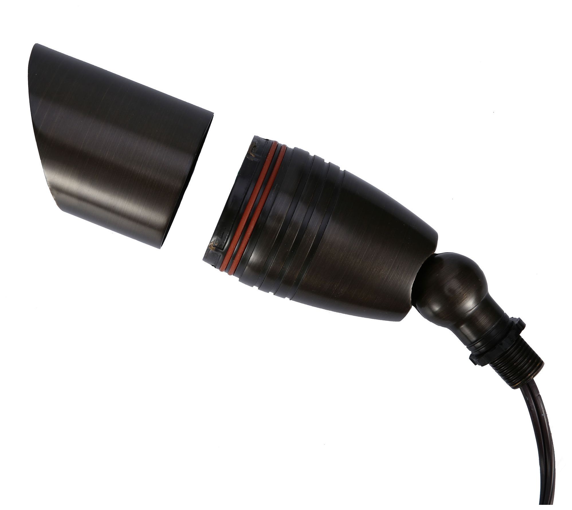 Thumbnail4 of Virex Bronze Cast Brass Landscape Spotlight with Adjustable Head more views