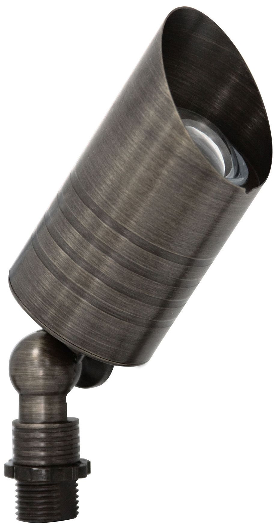 Virex Bronze Cast Brass MR16 Outdoor Landscape Spotlight with Ground Stake