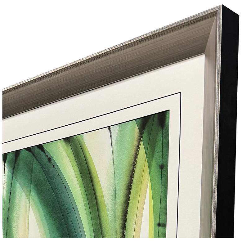 Image 3 Viridian 3 36"W x 36"H Framed Art more views