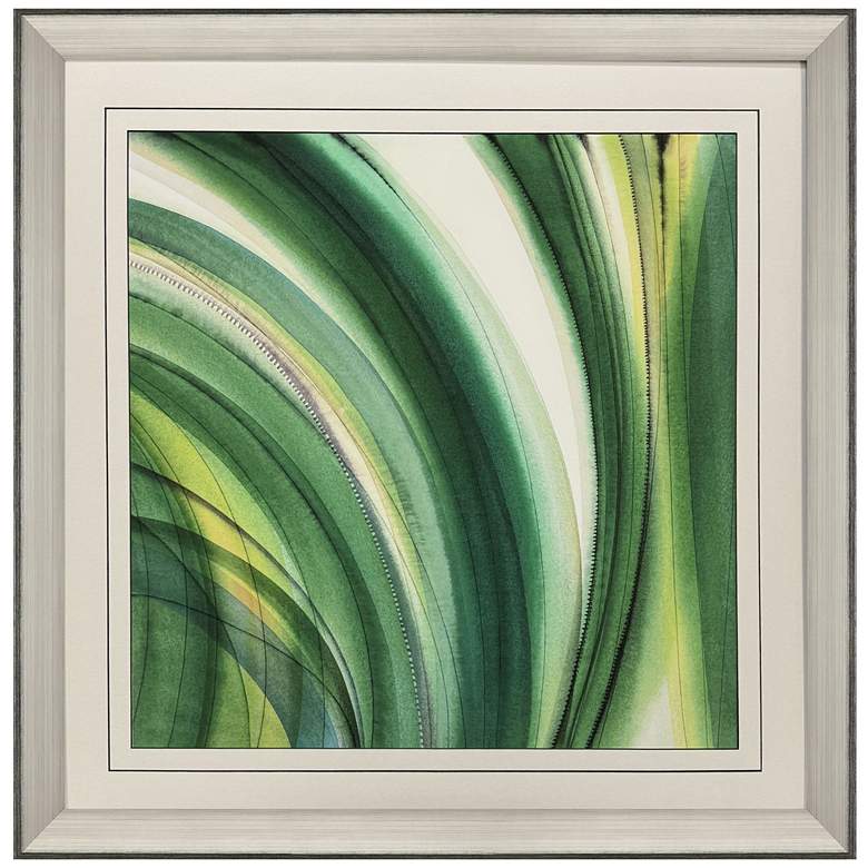 Image 1 Viridian 4 36"W x 36"H Framed Art