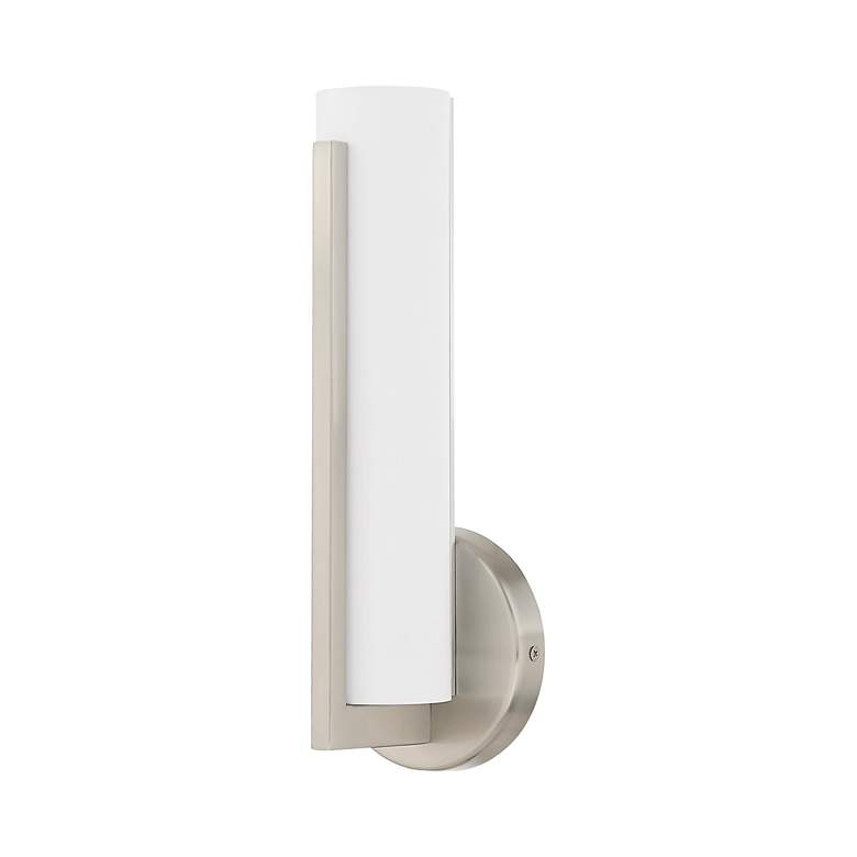 Image 3 Visby LED Brushed Nickel ADA Wall Sconce more views