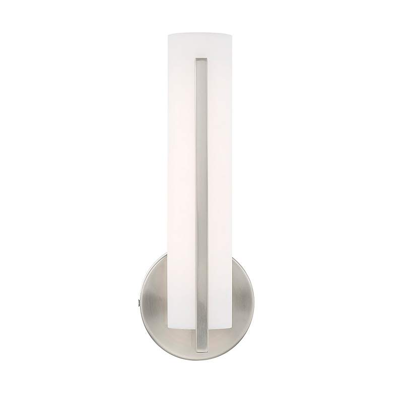 Image 5 Visby LED Brushed Nickel ADA Wall Sconce more views