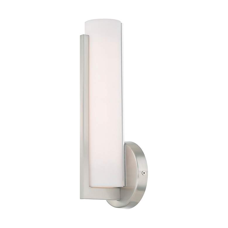 Image 6 Visby LED Brushed Nickel ADA Wall Sconce more views