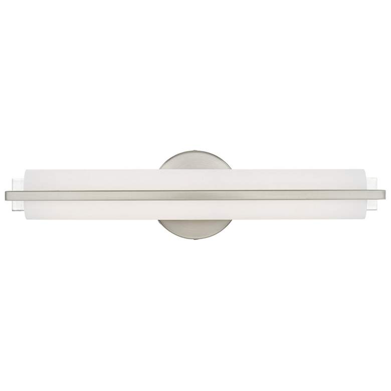 Image 1 Visby LED Light Brushed Nickel ADA Bath Vanity