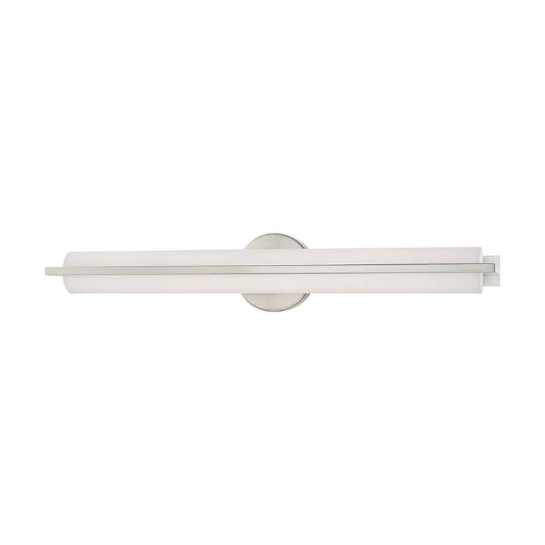 Image 5 Visby LED Light Brushed Nickel ADA Bath Vanity more views