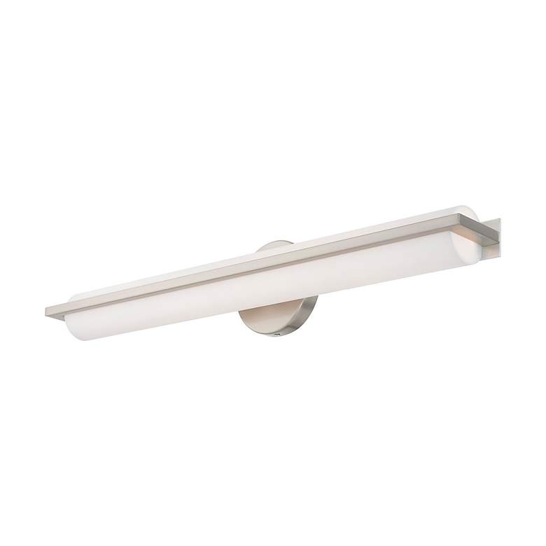 Image 7 Visby LED Light Brushed Nickel ADA Bath Vanity more views