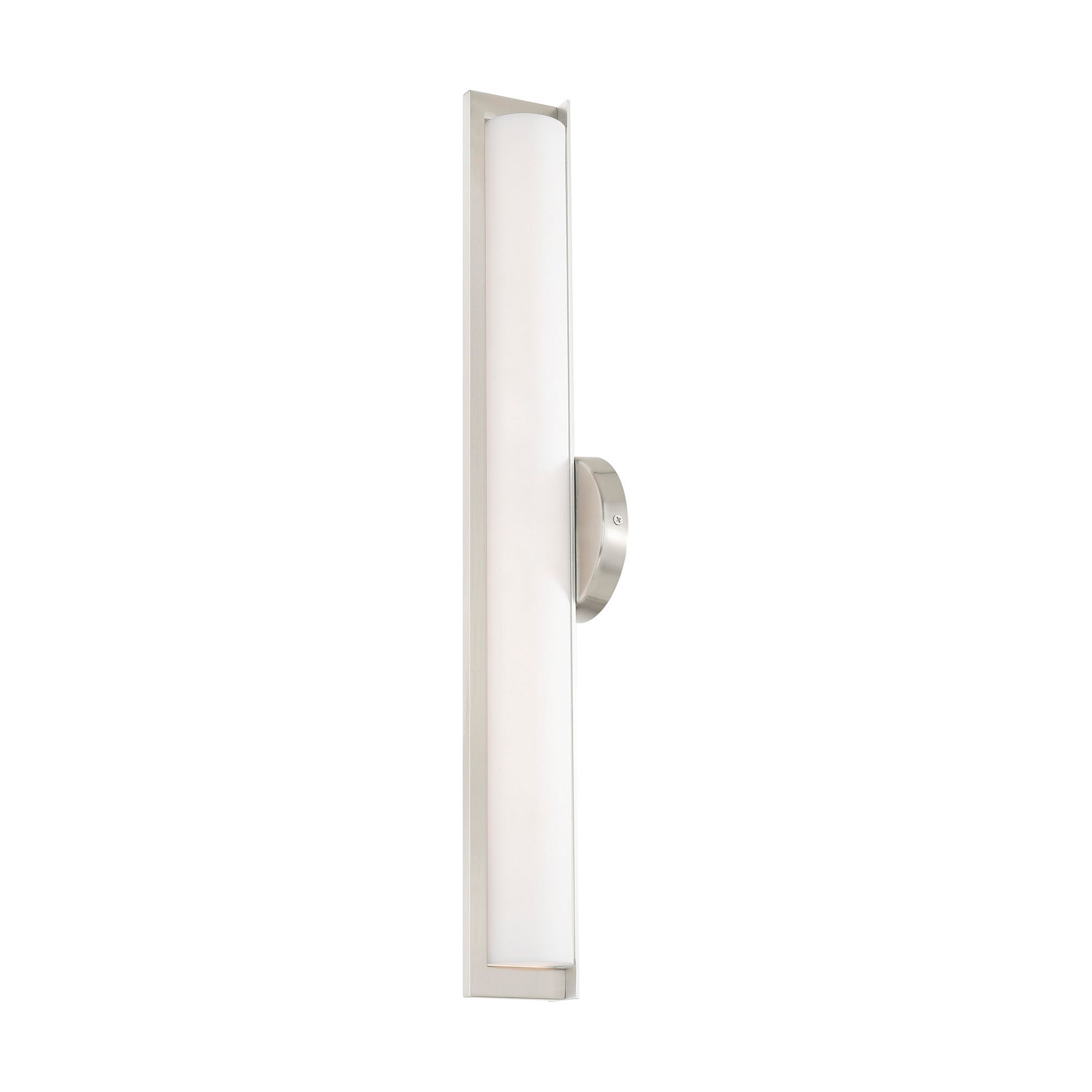 Visby LED Light Brushed Nickel ADA Bath Vanity