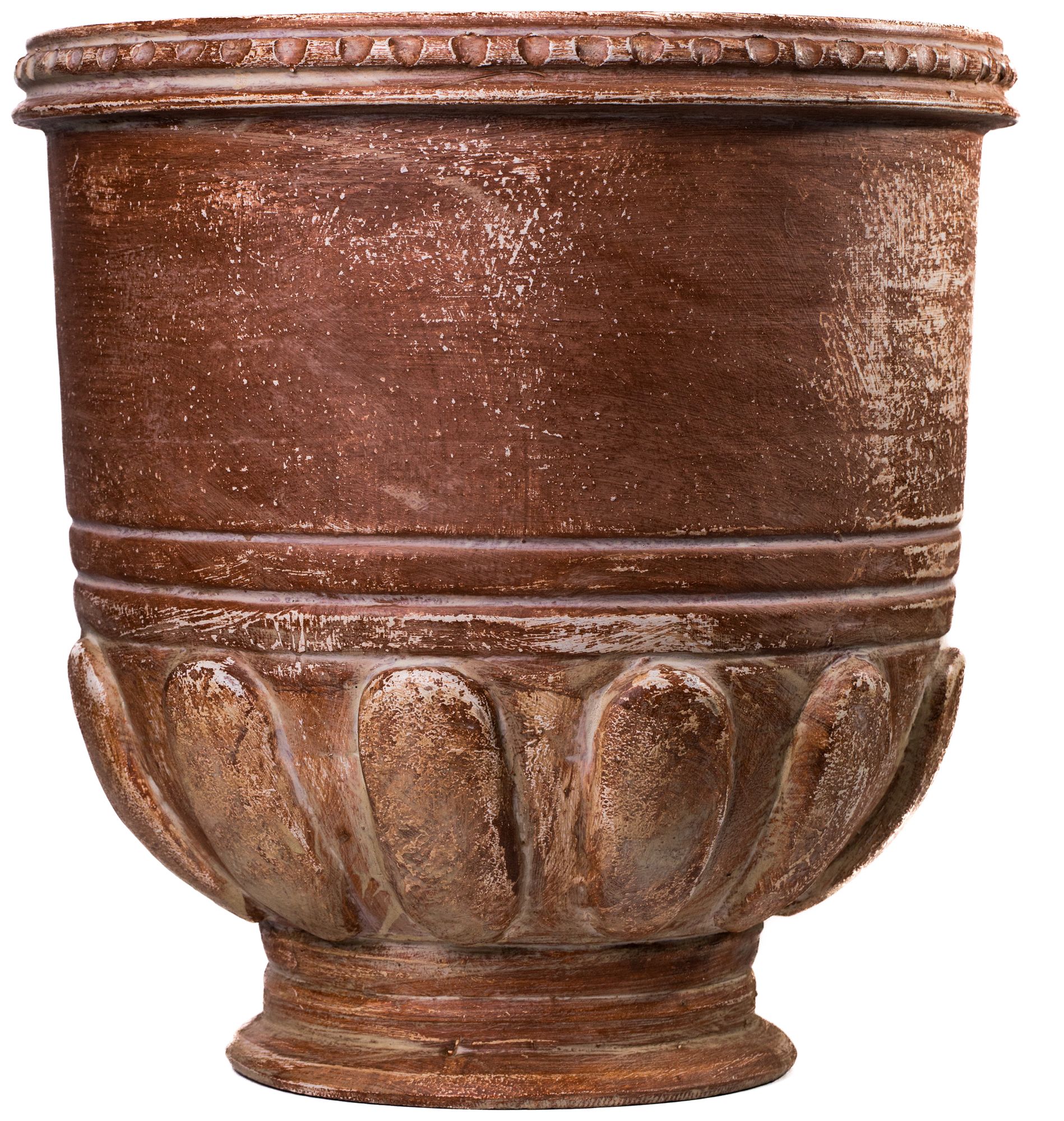 Image 2 Visha Grecian Terracotta Vase more views