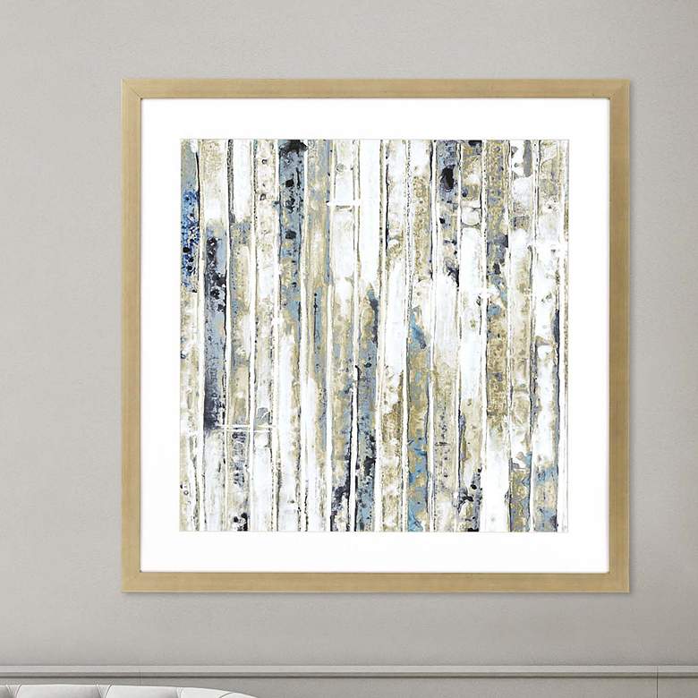 Image 1 Visionaire 1 39" Square Multi-Color Framed Giclee Wall Art
