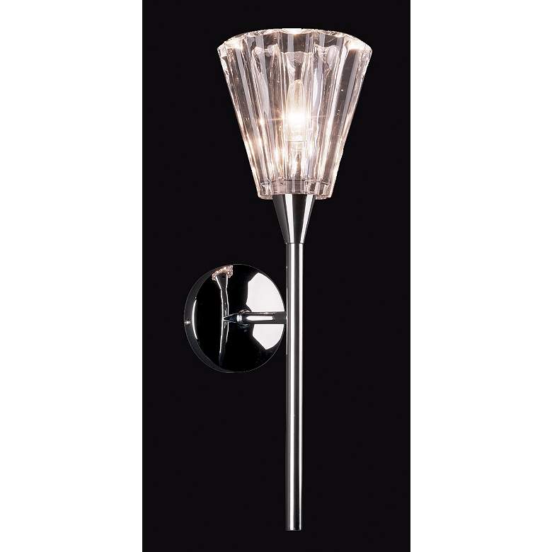 Image 1 Visione Chrome 18" High Wall Sconce