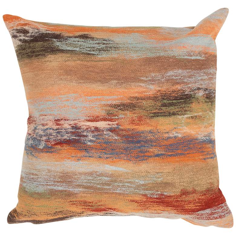 Image 1 Visions I Vista Multi-Color 20" Square Throw Pillow