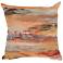 Visions I Vista Multi-Color 20" Square Throw Pillow