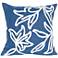 Visions I Windsor Blue 20" Square Indoor-Outdoor Pillow
