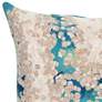 Visions III Elements Blue 20" Square Indoor-Outdoor Pillow