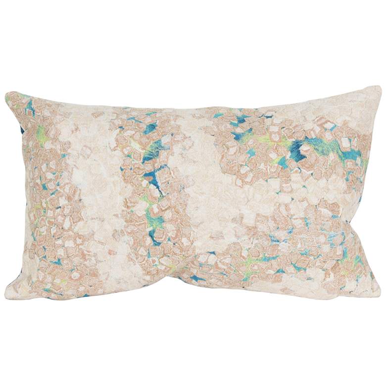 Image 2 Visions III Elements Blue 20" x 12" Indoor-Outdoor Pillow