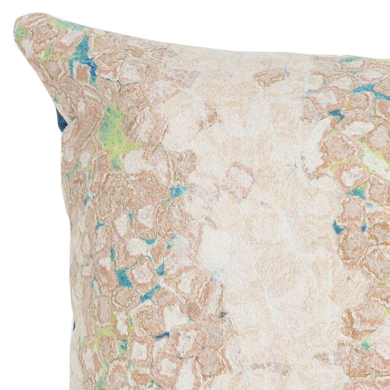Image 3 Visions III Elements Blue 20" x 12" Indoor-Outdoor Pillow more views